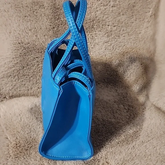 Telfar Mini Bag in Cyan Blue - Picture 3 of 8